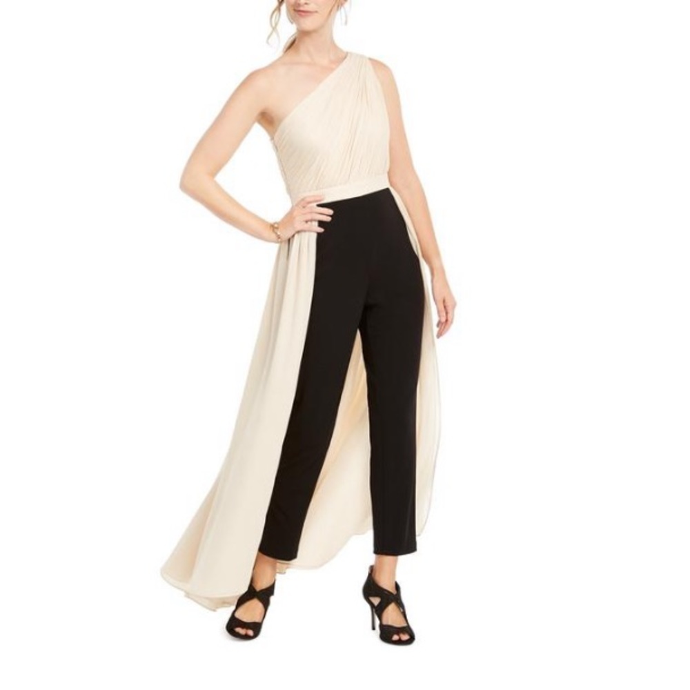 Adrianna Papell NWT crepe jumpsuit
